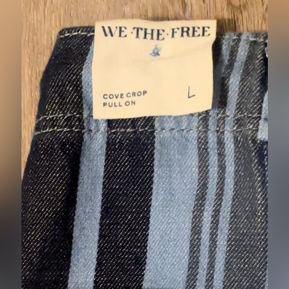 Free People Cove Crop Pull-On Pants Size Large - Picture 12 of 15